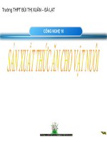 san xuat thuc an vat nuoi