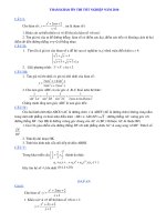 Tham khảo TN Toán 2010 số 16