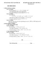 De KT ChI DS 10 (NH 2010-2011 cua SGDDT DakLak)