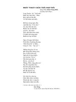 Một Thầy của tôi và tôi_thơ