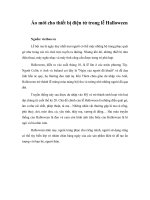 Áo mới cho thiết bị điện tử trong lễ Halloween