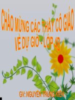 chia một tổng cho một số - toán 4