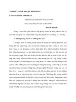 TÌM HIỂU NGHỆ THUẬT ĐÀM PHÁN