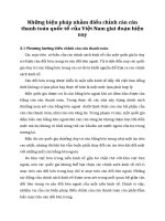 Những biện pháp nhằm điều chỉnh cán cân thanh toán quốc tế của Việt Nam giai đoạn hiện nay