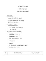 Tập đọc 2 - ÔN TẬP KIỂM TRA HK1