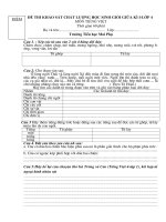 ĐỀ TIẾNG VIỆT HSG LỚP 4 GKI (2010-2011)