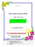 PPCT Ngữ văn THCS ( Dễ q.sát- đối chiếu)