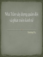 Bài 13: Nước Đại Việt ở TK XIII