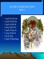 Nội dung thuyết trình