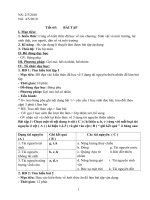 Sinh học 7 chuẩn KTKN + Tích hợp NEW cả năm