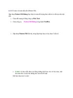 6.2.3.Tô màu với một mẫu nền (Pattern Fill)