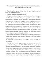 NGÂN HÀNG THƯƠNG MẠI VÀ HOẠT ĐỘNG TÍN DỤNG TRUNG DÀI HẠN CỦA NGÂN HÀNG THƯƠNG MẠI