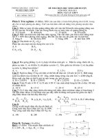 Đề và đáp án môn Vật lý 9 năm học 2010-2011