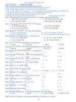 Ôn tập HKI Toán 6