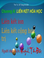 Bài 12. Liên Kết Ion