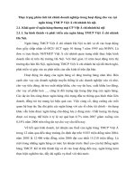 Thực trạng phân tích tài chính doanh nghiệp trong hoạt động cho vay tại ngân hàng TMCP Việt Á chi nhánh hà nội