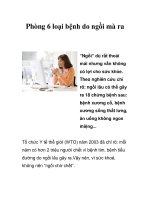 Phòng 6 loại bệnh do ngồi mà ra