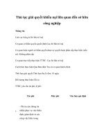 Thủ tục giải quyết khiếu nại liên quan đến sở hữu công nghiệp