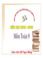 Tiết 29: Hệ số góc của đường thẳng y=ax+b (a≠0)