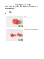 Bông tai giáng sinh muộn