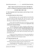 THỰC TRẠNG HẠCH TOÁN KẾ TOÁN CHI PHÍ SẢN XUẤT VÀ TÍNH GIÁ THÀNH SẢN PHẨM TẠI CÔNG TY CƠ KHÍ  ĐIỆN THỦY LỢI