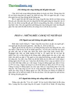 NHỮNG ĐIỀU CẤM KỴ VỀ NGƢỜI GIÀ