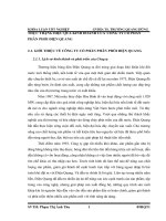 THỰC TRẠNG HIỆU QUẢ KINH DOANH CỦA  CÔNG TY CỔ PHẦN PHÂN PHỐI ĐIỆN QUANG