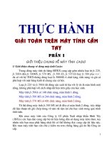 Hướng dẫn giải toán trên máy tính