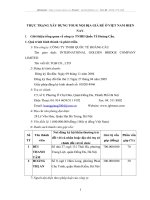 THỰC TRẠNG XÂY DỰNG TOUR NỘI ĐỊA GIÁ RẺ Ở VIỆT NAM HIỆN NAY