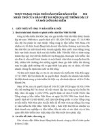 THỰC TRẠNG PHÂN PHỐI SẢN PHẨM BẢO HIỂM          PHI NHÂN THỌ CỦA BẢO VIỆT HÀ NỘI QUA HỆ THỐNG ĐẠI LÝ VÀ MÔI GIỚI BẢO HIỂM