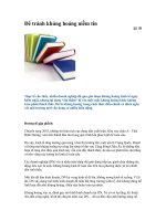 Để tránh khủng hoảng niềm tin