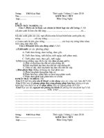 Đề cương công nghệ 7