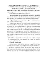 TÌNH HÌNH THỰC TẾ CÔNG TÁC KẾ TOÁN NGUYÊN VẬT LIỆU  CÔNG CỤ DỤNG CỤ CỦA ĐỘI 9  CÔNG TY KINH DOANH PHÁT TRIỂN NHÀ HÀ NỘI