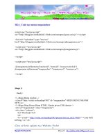 H2A_Code tạo menu megaanchor