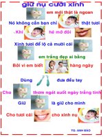 BÀI THƠ GIỮ NỤ CƯỜI XINH