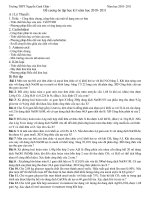 ôn tập HK 1 hay - hóa 12