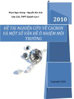 Chủ đề Cacbon-Lý thuyết