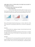 GIỚI THIỆU CHUNG VỀ TỔNG CÔNG TY CỔ PHẦN MAY NHÀ BÈ VÀ XÍ NGHIỆP MAY PLEIKU