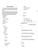 Ví dụ về Các lớp sắp xếp