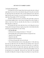 KẾ TOÁN CÁC NGHIỆP VỤ KHÁC