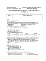 Sử 7 HKI NH 2009-2010