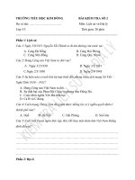 kiểm tra LS&ĐL số 2