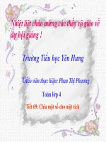 Toán:Chia Một số cho một tích