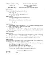 Đề thi tuyển sinh vào lớp 10 tỉnh Quảng Trị năm 2010