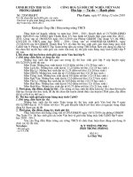 CV 220/PGD&ĐT V/v thi chọn HSG các môn văn hóa và máy tính CASIO