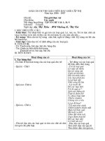 Giáo án chữ cái