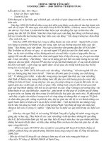 KỊCH BẢN LỄ TỔNG KẾT NĂM HỌC