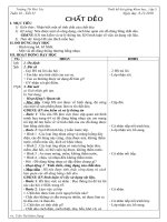 Giáo án Khoa học (Tuần 16,17) mới