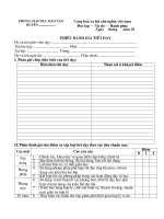 Phieu danh gia tiet day cua GV