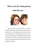Điều trị cận thị: Những phương pháp hiệu quả
